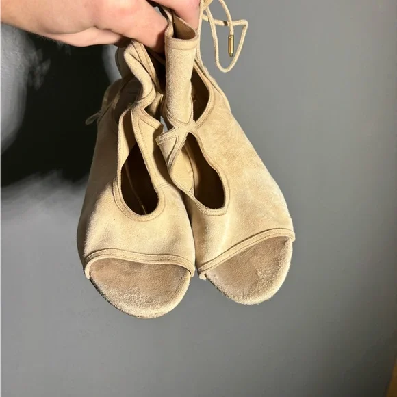 Aquazzura Sexy Thing Suede Pumps Size EU 39 - Picture 3 of 7